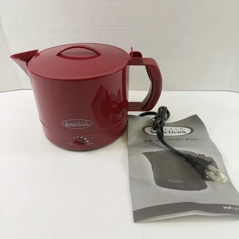 Kitchen Selective Red 32ox Hot Pot New Without Box